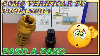 🛠 Mi BOMBA DE AGUA no Sube Agua 🔧 VERIFICA tu Válvula de Pie o Pichancha (Valvula check) 🛠