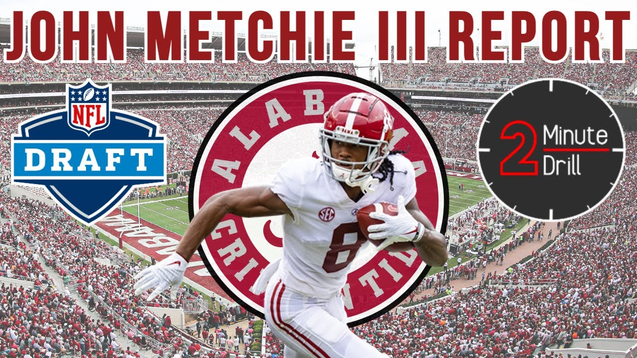 RECEIVER FROM WRU John Metchie IIII WR Alabama NFL Draft
