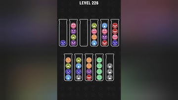 Ball Sort Puzzle Level 226/227/228/229/230 NO Extra Tube 1080p