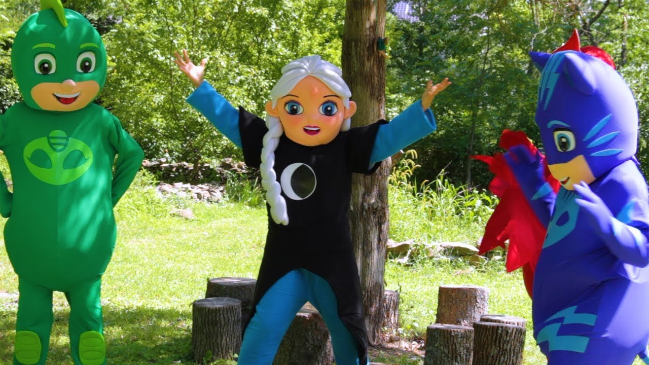 family friendly resorts PJ Masks Adventures In Real Life with Paw Patrol Rubble Toys | Ellie Sparkles