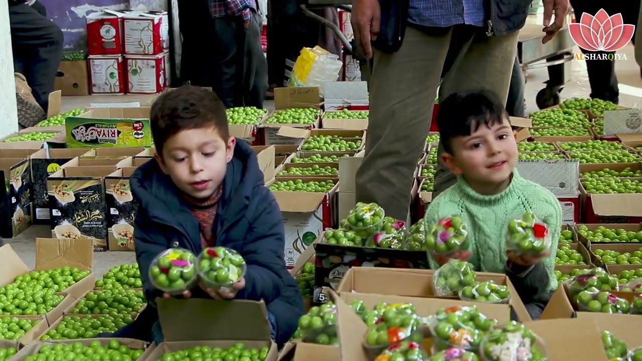 @موسم الجانرلك في ادلب دركوش @ نهر العاصي @ سوق الهال