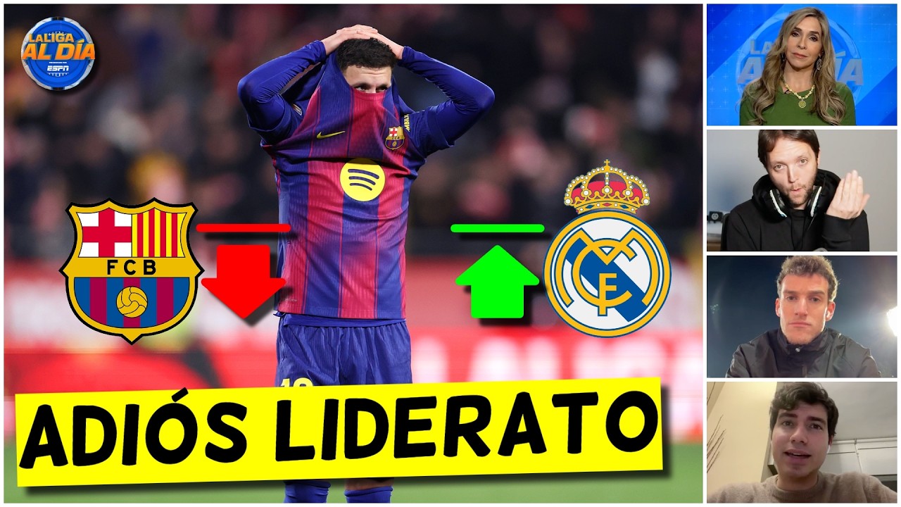 BARCELONA BAJA y REAL MADRID SUBE en la TABLA tras derrota del BARÇA vs ...