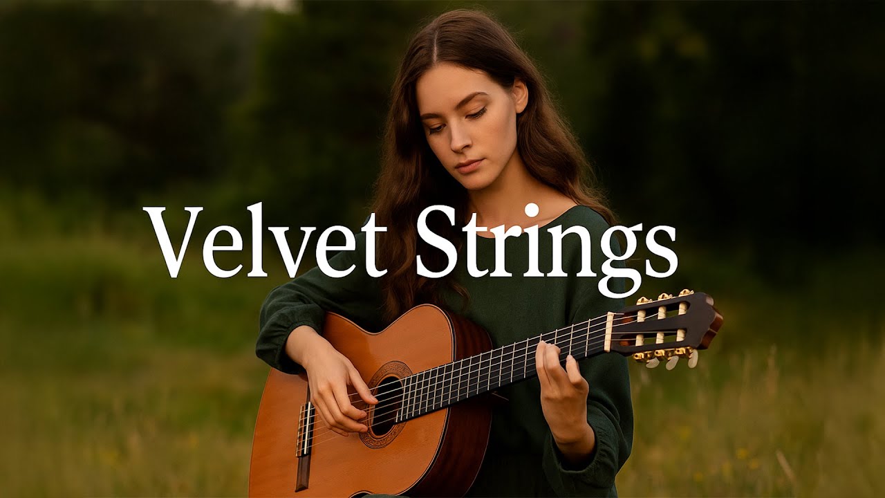 Velvet Strings – Relaxing Classical Guitar Music for Sleep, Study ...