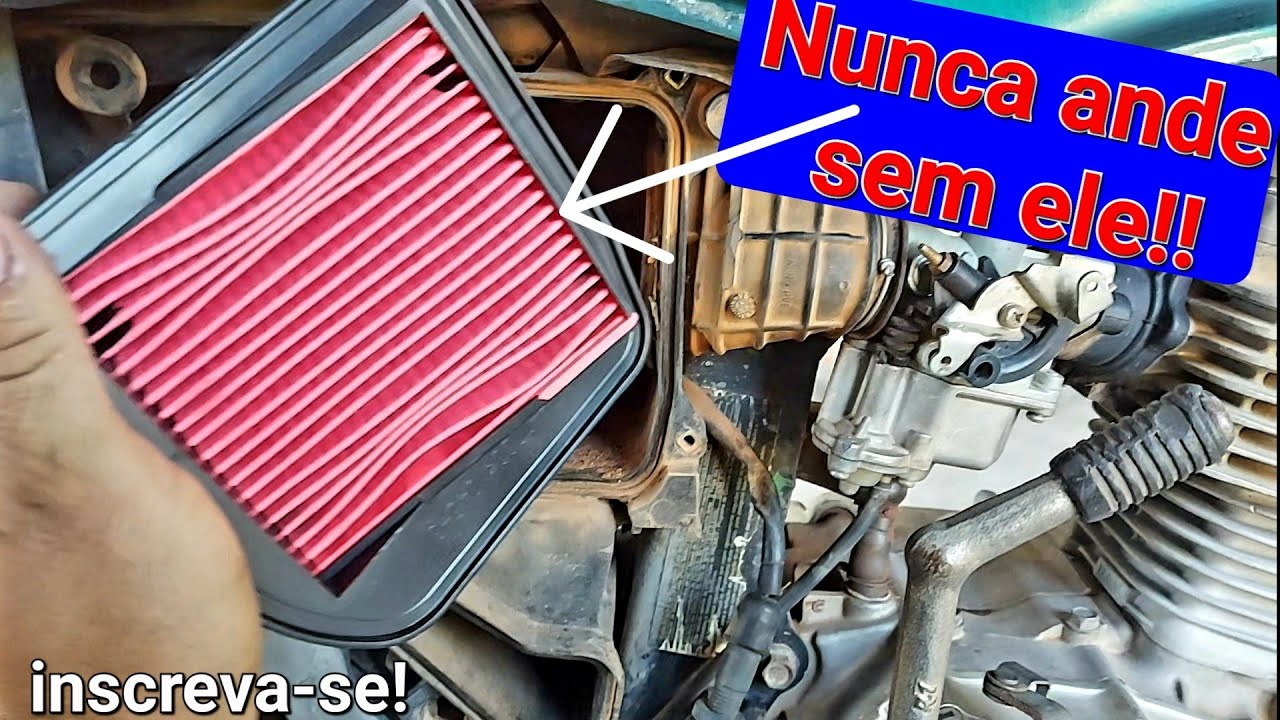 Andou sem filtro olha o que vai acontecer com o motor