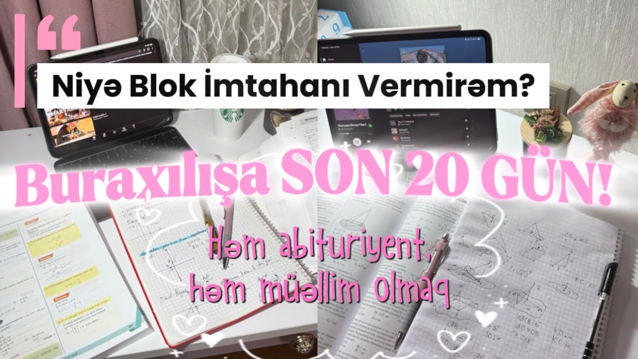 Buraxılışa Hazırlaşan Müəllim Olaraq Günlərim | Dərslər, hazırlıq, məktəb 