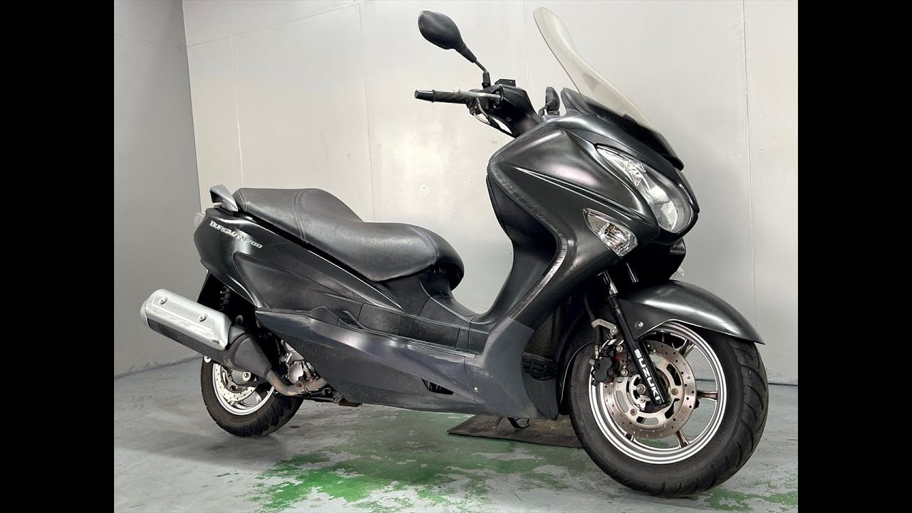 販売車両紹介】スズキ バーグマン200 CH41A 佐賀武雄 Garage-J イオ