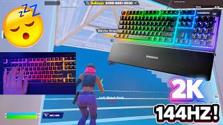 SteelSeries Apex 3 😍 Satisfying Keyboard Sounds ASMR 2K 144FPS!