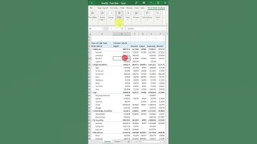 #Excel Pivot Tablo Kullanımı #shorts