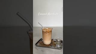 Caramel Macchiato ? caramelmacchiato aesthetic homecafe coffeelatte shots