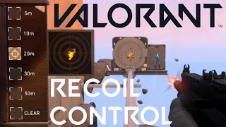 VALORANT - Easy recoil control tip / crosshair controls guide