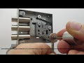 КАК ОТКРЫТЬ СУВАЛЬДНЫЙ ЗАМОК ОТМЫЧКОЙ. HOW TO OPEN THE FOREIGN LOCK WITH A LOCKPICK.