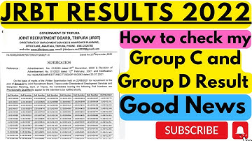 JRBT Group C Group D Result🔥2022// Haw to check my Group C or Group D Result 🔥🔥// Full information