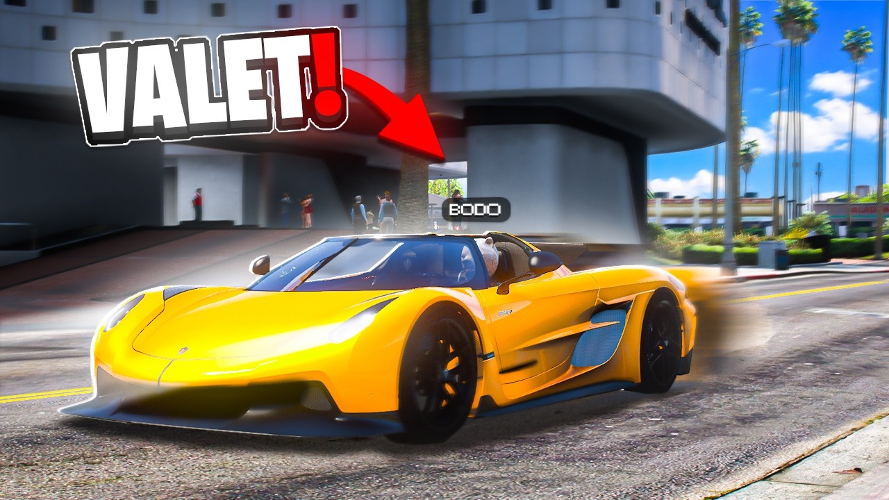 FUR MASINILE CLIENTILOR CA VALET | GTA 5 RP