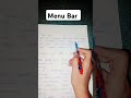 What is a Menu Bar? Definition & Explanation