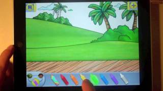 CTR Review - Dora the Explorer Coloring Adventures (iPad) screenshot 2