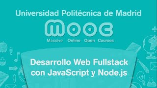 Introducción al Itinerario Desarrollo Web FullStack con JavaScript in Node.js