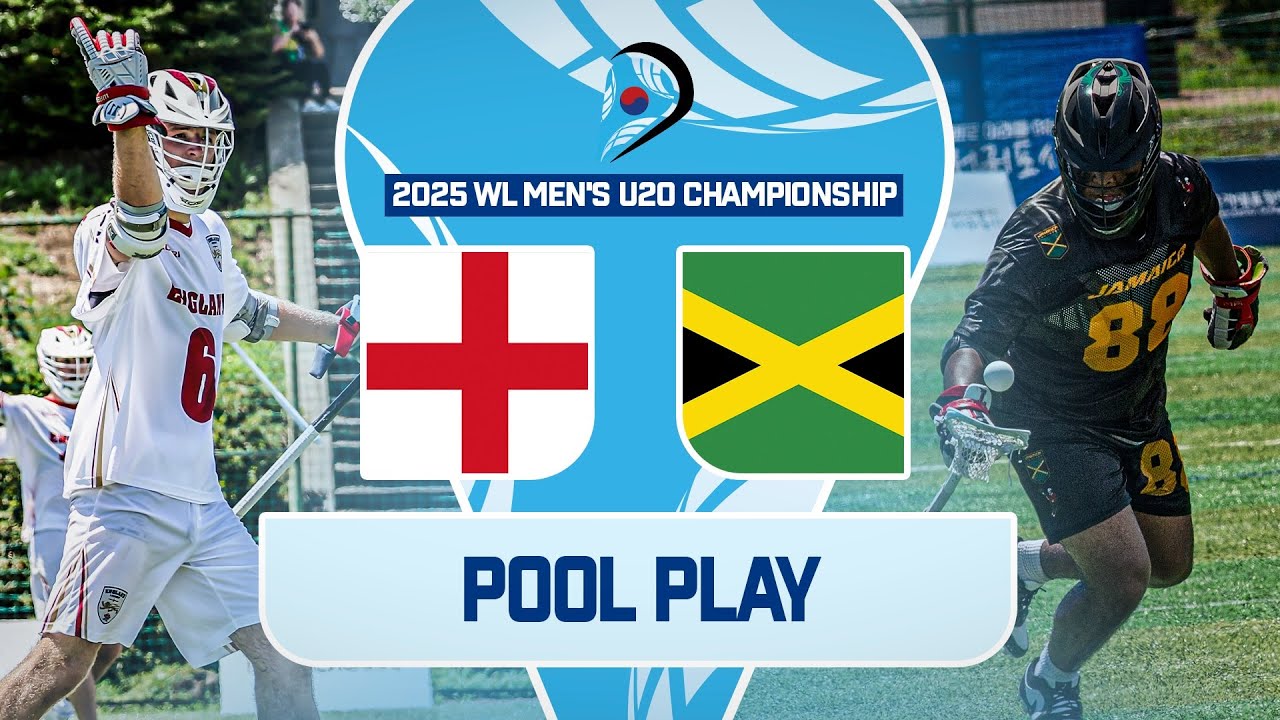 England v Jamaica | Pool Play | 2025 World Lacrosse Men's U20 Championship