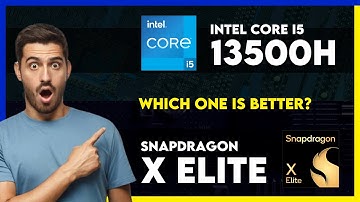 Intel Core i5 13500H vs Snapdragon X Elite (X1E-84-100) Comparison