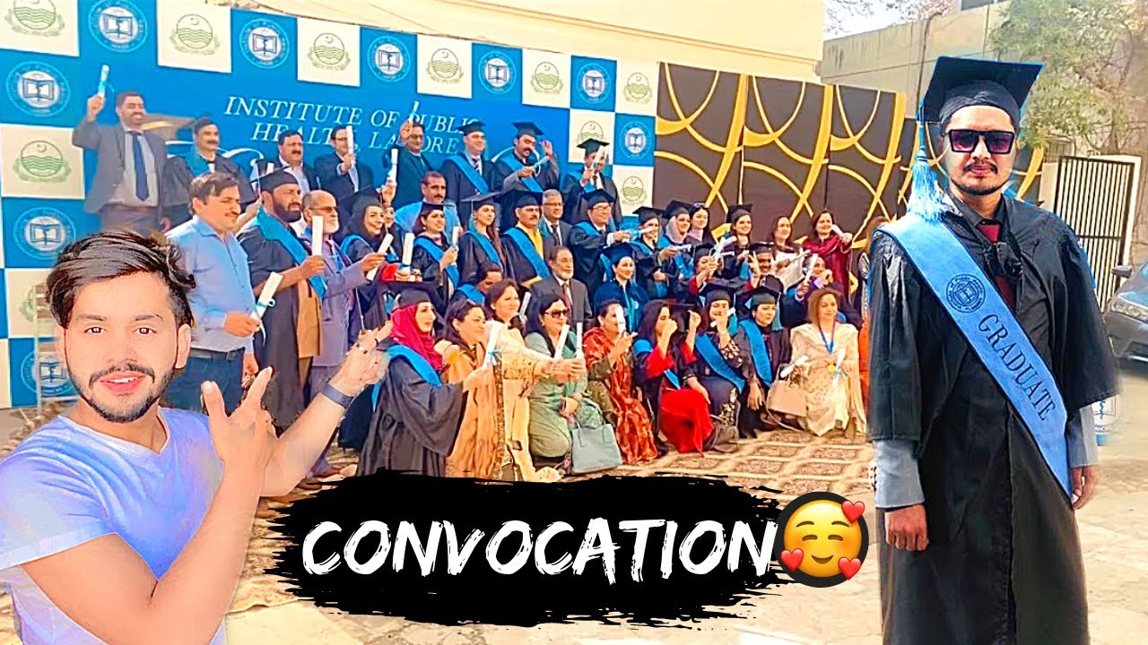 Ferhad Razzak Brother's Convocation | Dr Fahad Razzaq | Institute Of Public Health ...