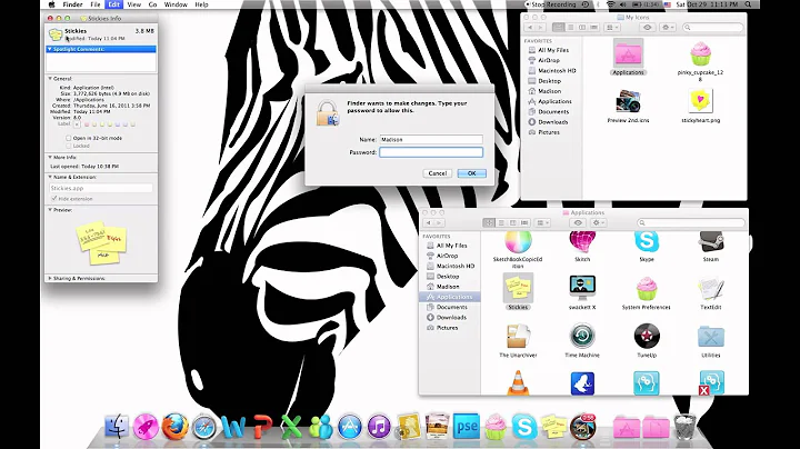 Change Icons in Mac OS X Lion (How-to Tutorial)