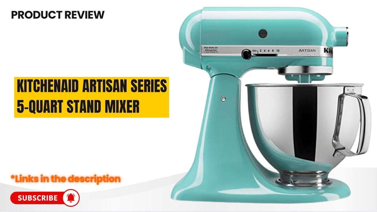 Обзор миксера KitchenAid Artisan объемом 5 кварт (2025 г.): откидная головка, планетарное перемеш...