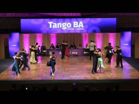 Ronda 24/28 Mundial de tango argentino 2025 08 23 Clalsificatoria pista Buenos Aires
