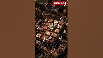 Tiny Chocolatiers Building a Giant Chocolate Bar #tinyworkers #viral