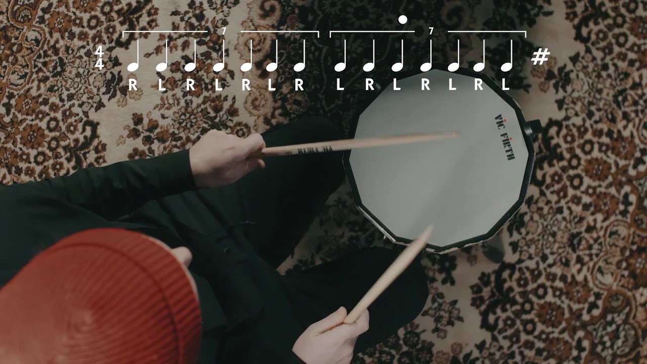 SINGLE STROKE exercise by Ignat Kravtsov