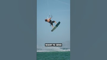 How to do Inverted Front Roll Grab #kitesurfing