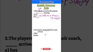 English Grammer Rules for SSC and BANK Exams | #shorts #ytshorts #youtubeshorts #viral