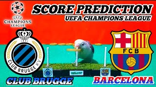 BARCELONE VS CLUB BRUGGE || UEFA CHAMPIONS LEAGUE 2025/2026 || PRONOSTICS DE SCORES