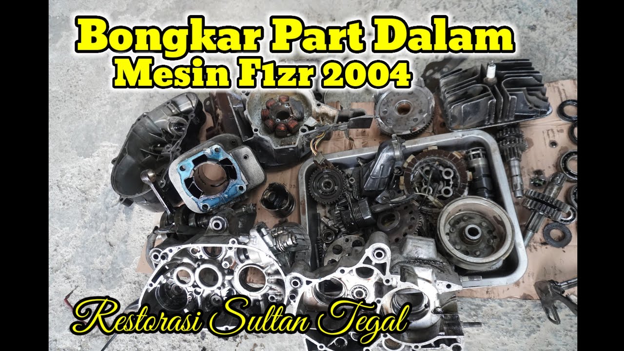 bongkar dalam mesin projecr restorasi f1zr 2004 #original #f1zr #f1zrmania