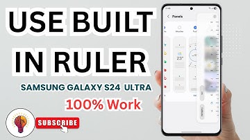 How To Use Built-In Ruler On Samsung Galaxy S24 Ultra | Easy Guide 2026!