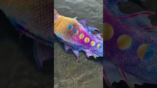 Real Mermaid With Rainbow Tail Found Washed Up In Vancouver, Bc