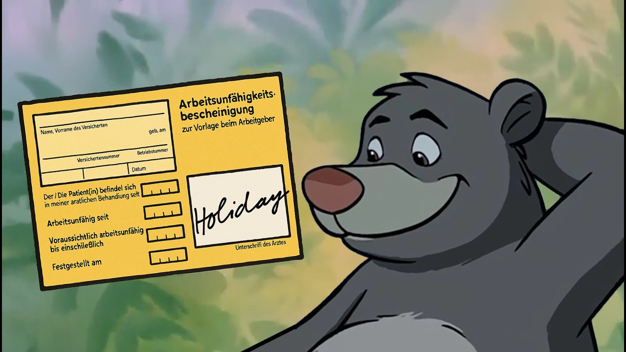 Balu macht blau | Probier's mal mit nem gelben Schein