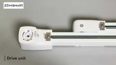 Zemismart Upgrade Assembly-free Tuya Control Smart Curtain Blind Motor Alexa Echo Google Home