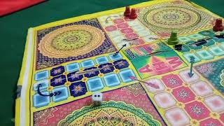 Ludo game with myself / lodu in real life / village Ludo