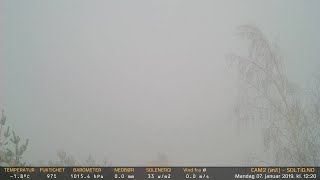 Timelapse Cam 2 - 7. januar 2019