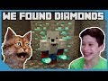 We Found Diamonds in Minecraft!