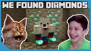 We Found Diamonds in Minecraft!