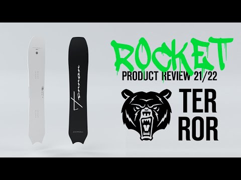 TERROR PRODUCT REVIEW 21/22. Сноуборд ROCKET