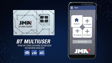 BT Multiuser. Öffnen Sie Ihre Tore, Garagen und Türen mit Ihrem Smartphone.