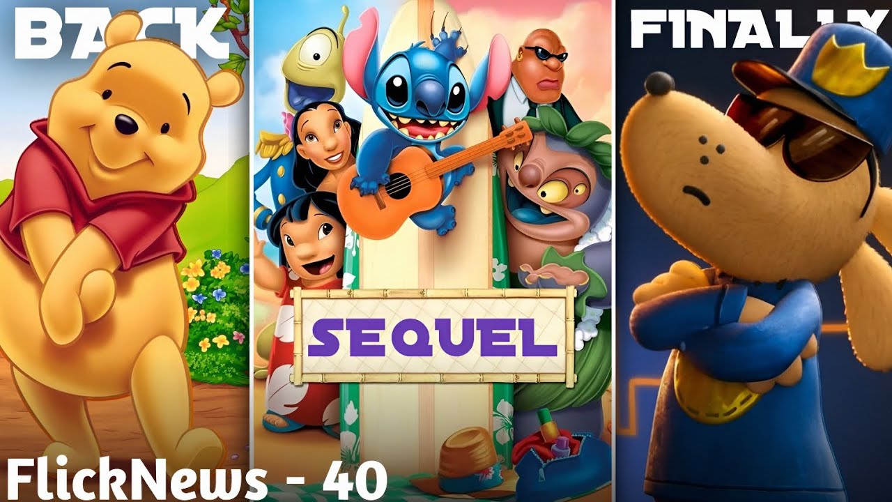 Lilo & Stitch 2 confirmed, Winnie the Pooh new project, Dogman 2 is happening, Pixar Future and more