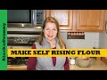 How To Make Self Rising Flour - DIY Homemade Ingredients