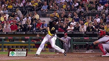 STL@PIT: Walker lines an RBI single to left field