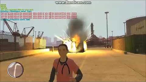 GTA EFLC IV-MP T4 Exploding Prank !!! :D