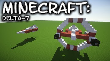 Minecraft: Star Wars: Delta-7 Light Interceptor Tutorial