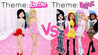 BARBIE vs BRATZ Challenge In Dress To Impress