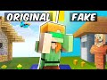 Playing Minecraft... But It's Fake 🥲