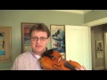 Violin Trick:  Avoid the Whistling E String